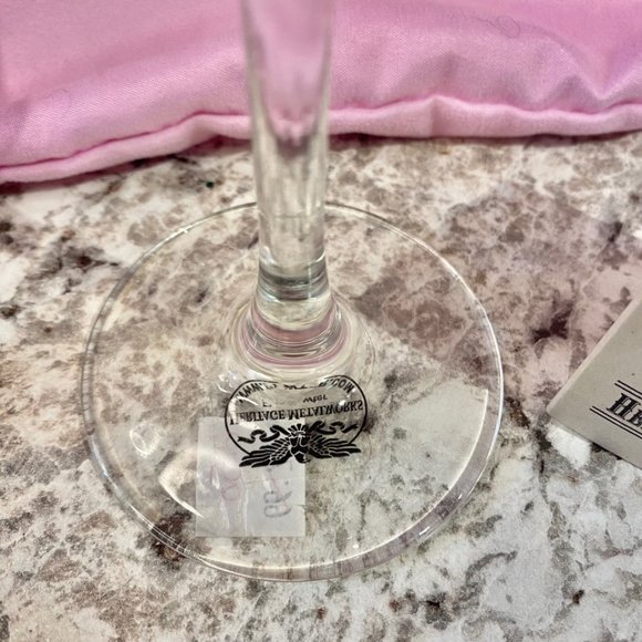 Heritage Pewter Wine Glass Pair - Pewter Hummingbirds - Picture 7 of 7